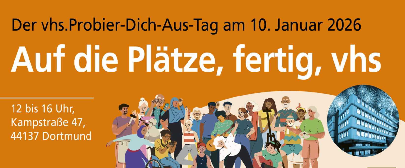 Probier-Dich-Aus-Tag 2026 – Kurse kostenlos testen