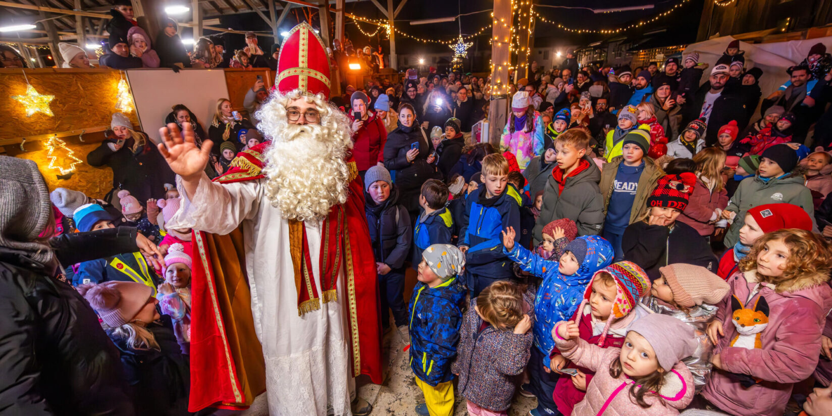 Fotos vom Nikolaus auf Gut Königsmühle