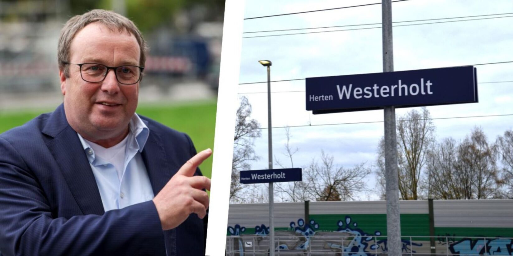 NRW-Verkehrsminister Krischer kommt zur Haltepunkt-Eröffnung