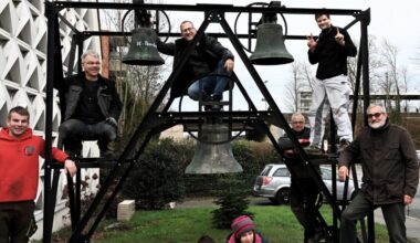 Bau des Glockenturms in Dortmund schreitet voran