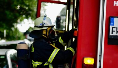 Feuerwehr-Einsatz in Hombruch: Brand an Warmwassertherme gelöscht
