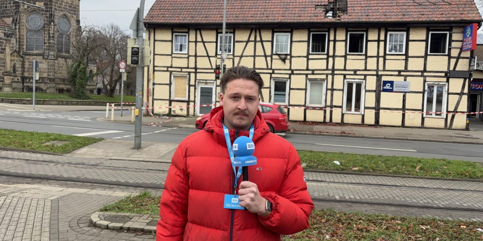 Fachwerkhaus am Asselner Hellweg brannte