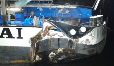 Dortmund: Einsatz im Hafen - Unfall mit Frachtschiff auf dem Kanal