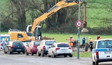 Bombenentschärfung am Harpener Hellweg in Dortmund