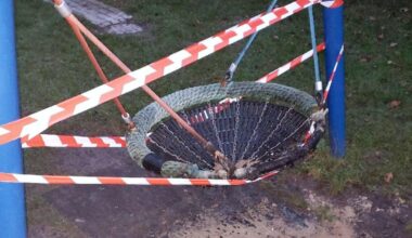 Herten: Brandstiftung - Feuerwehr rückt zu Spielplatz im Backumer Tal aus