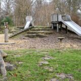 Der Abenteuerspielplatz im Katzenbusch im Hertener Süden am 18. Dezember 2025.