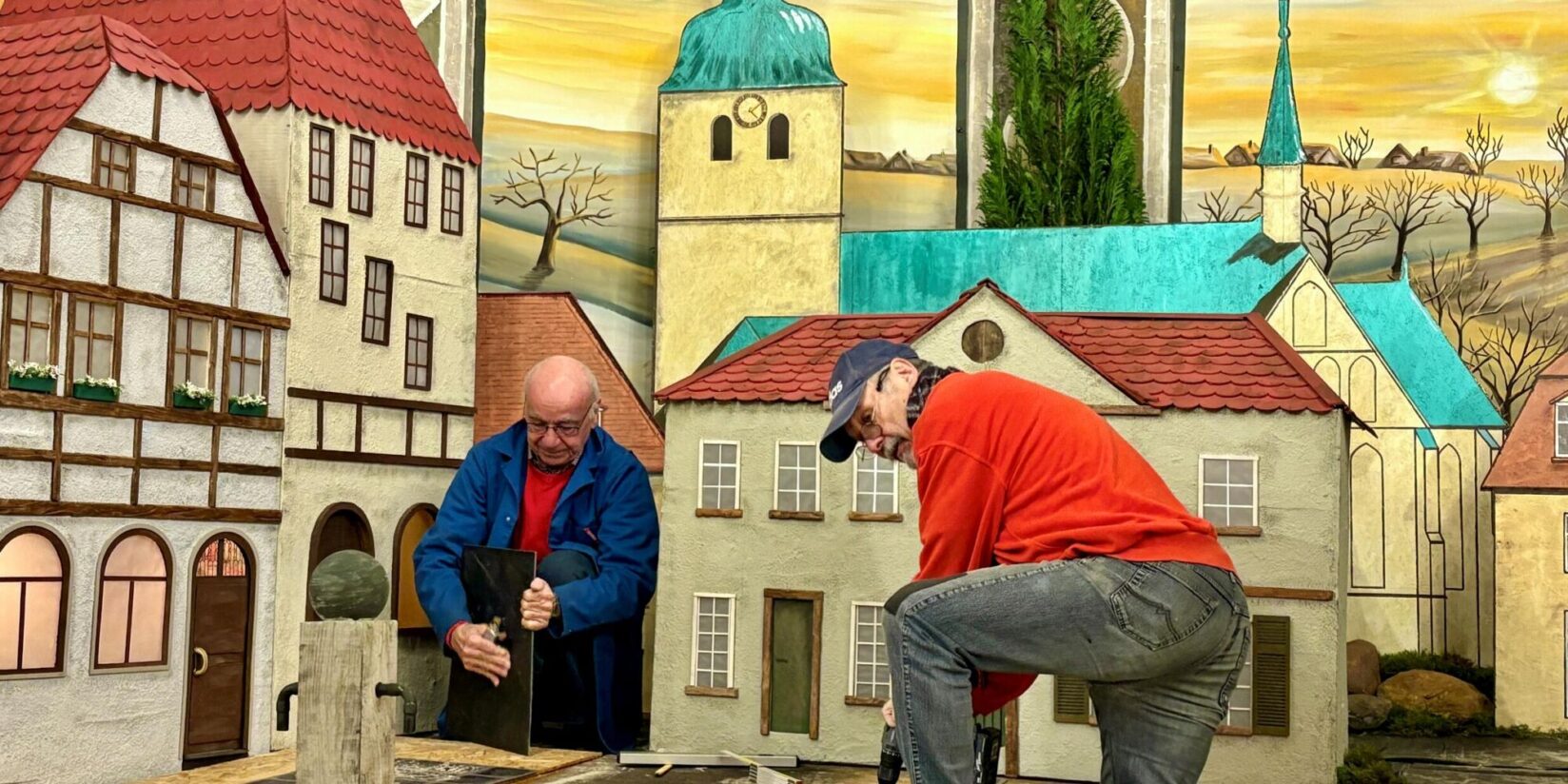 In Stuckenbusch entsteht eine riesige Krippe