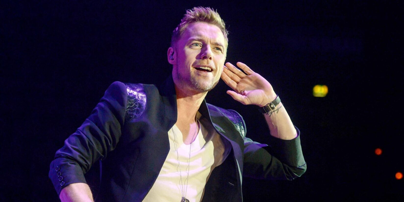 Ronan Keating gibt Konzert auf Zeche Ewald – Kamrad dabei