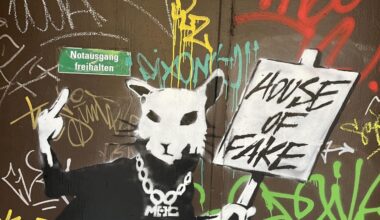 Banksy in Dortmund? Graffiti am Ostenhellweg zeigt Protest
