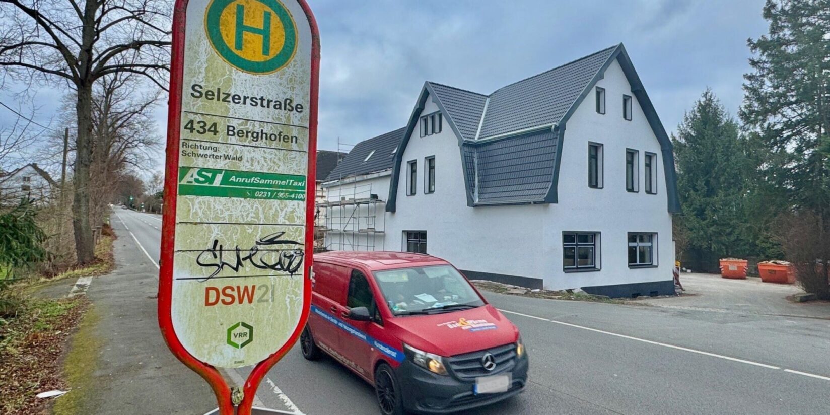 Baustopp an der Wittbräucker Straße