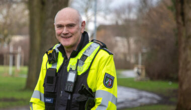 Bezirkspolizist Christian Scharf ging in den Ruhestand: Dankbarkeit und Anerkennung