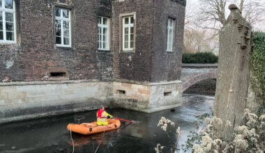 Feuerwehr rettet Enten, Polizei jagt Eierdiebe