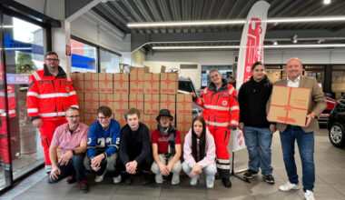 Lichtblick zu Weihnachten: Hilfspakete für den Johanniter-Weihnachtstrucker