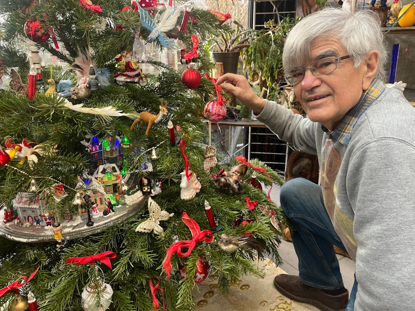Sankt Augustin: Bei Bielkes fährt die Eisenbahn im Weihnachtsbaum
