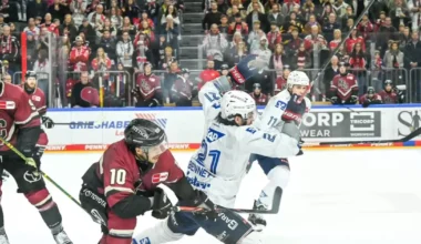 Gleich drei Serien der Adler Mannheim enden - Eishockey