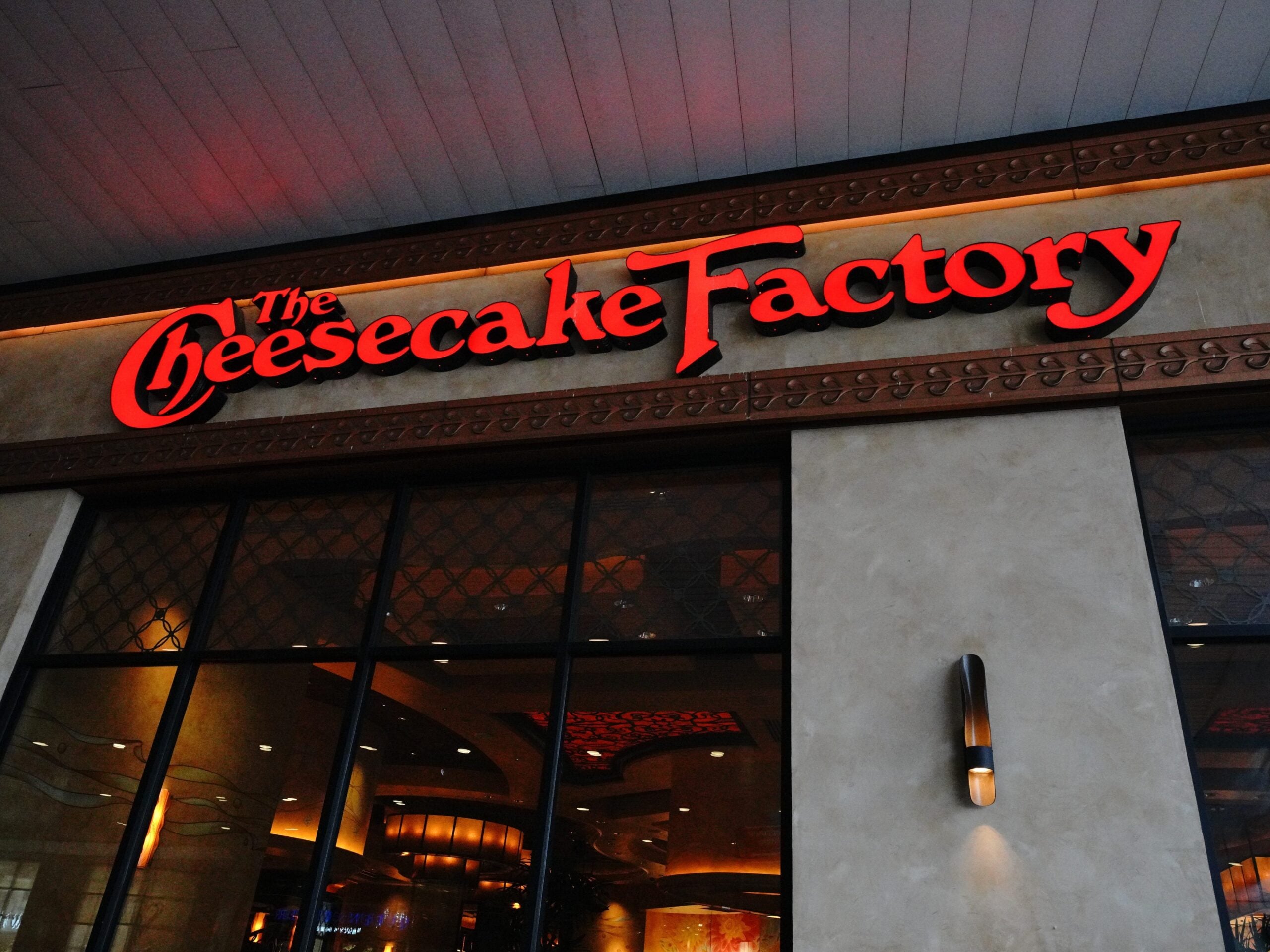 The Cheesecake Factory in Queens, New York.