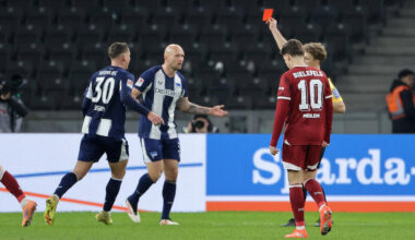 Hertha BSC kassiert Last-Minute-Dämpfer in Unterzahl gegen Bielefeld