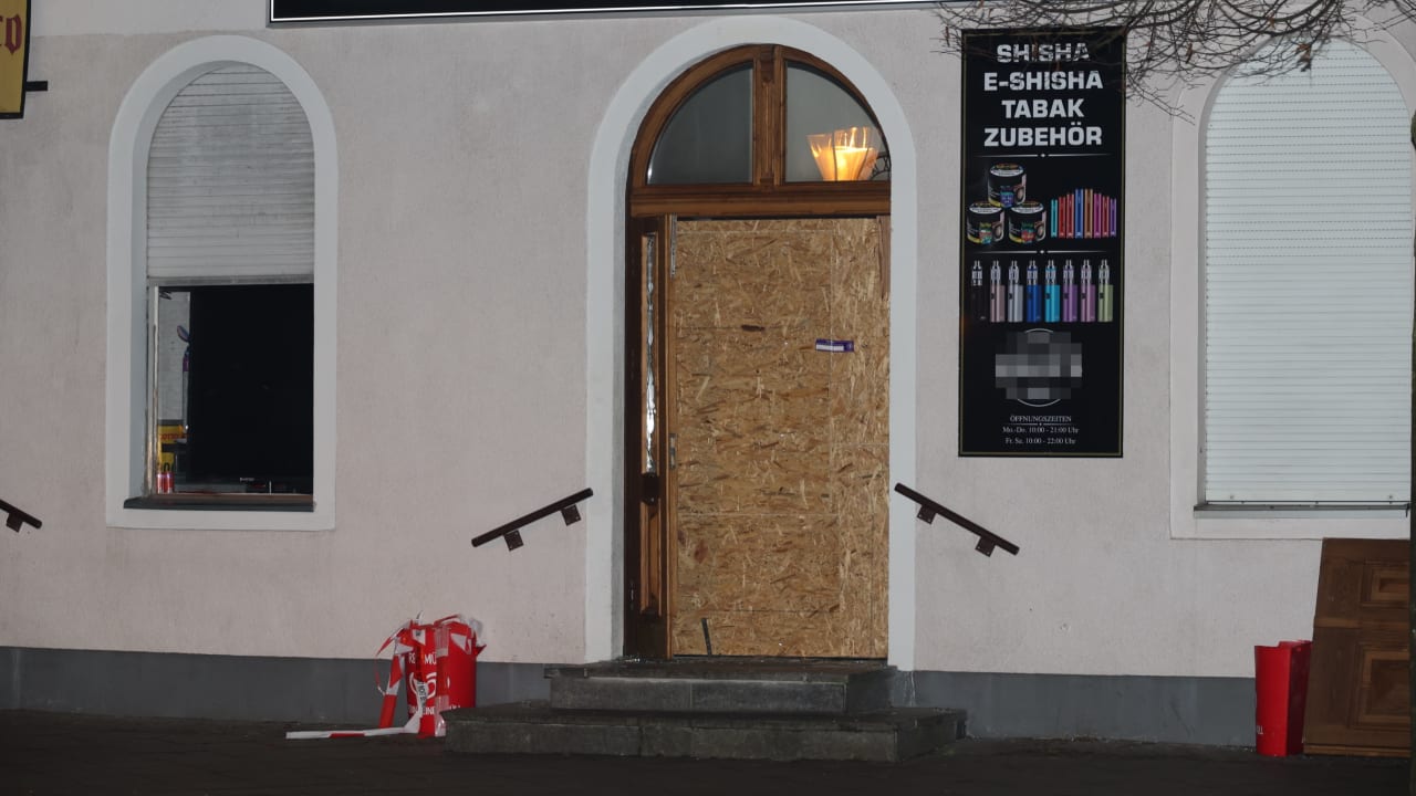 Explosion in Berliner Shisha-Laden! Sprengsatz in Geschäft geworfen | Regional