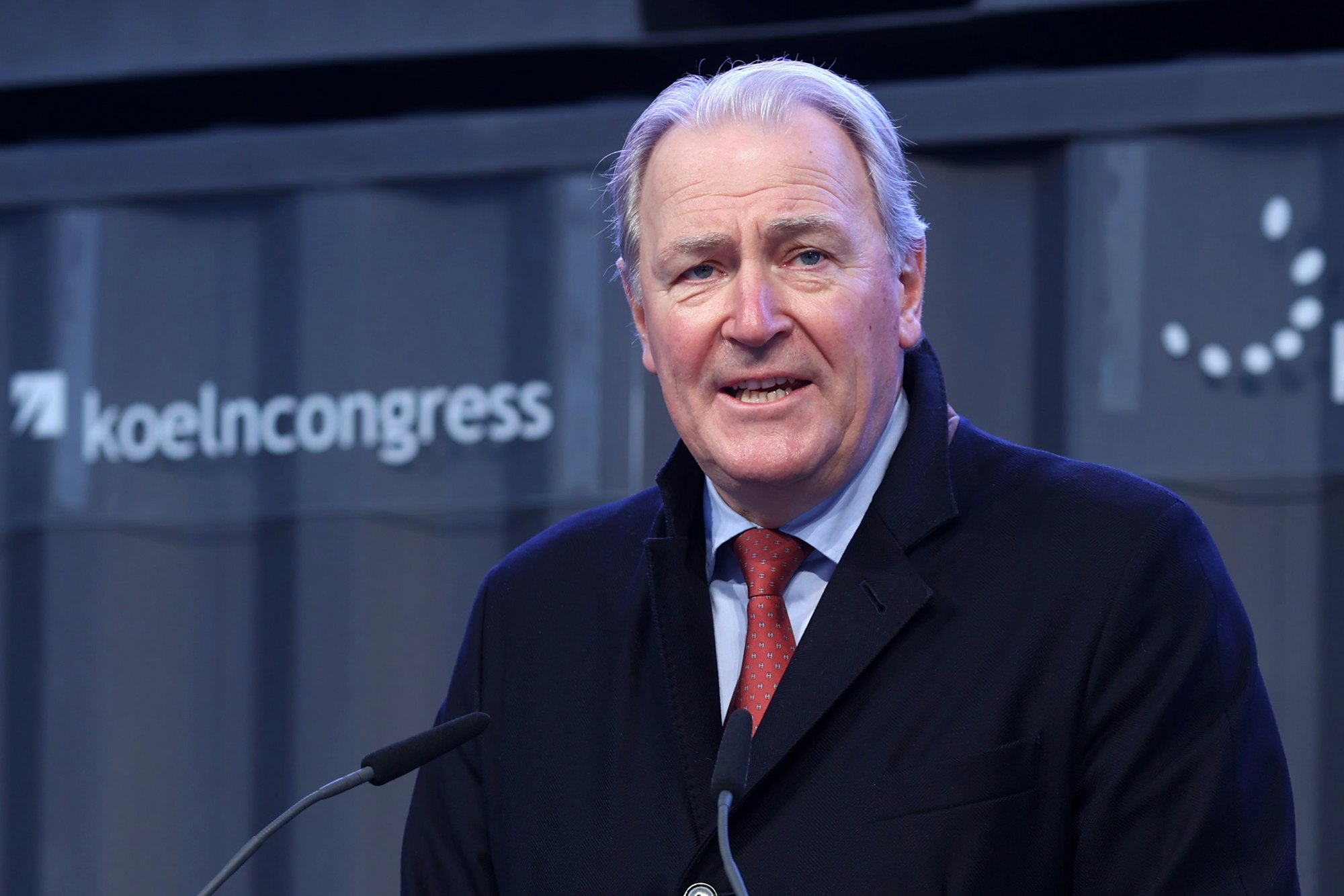 21.11.2022
Köln:
Die Koelnmesse lädt zum Richtfest der neuen Kongress- und Eventlocation Confex ein.
Gerald Böse, Messechef
Foto: Martina Goyert