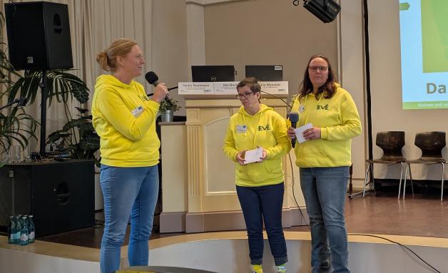 Vorstellung von E.V.E. beim Fachtag