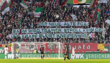 FC Augsburg Ultras protestieren gegen Vereinspolitik mit Kritik