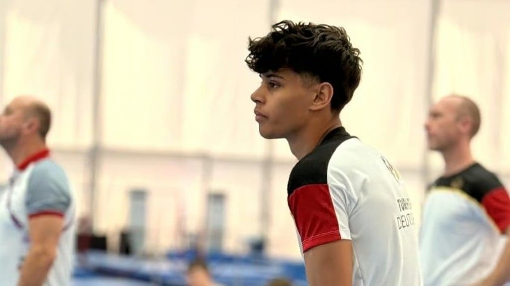 Elias Jaffer startete bei der Junioren-WM.