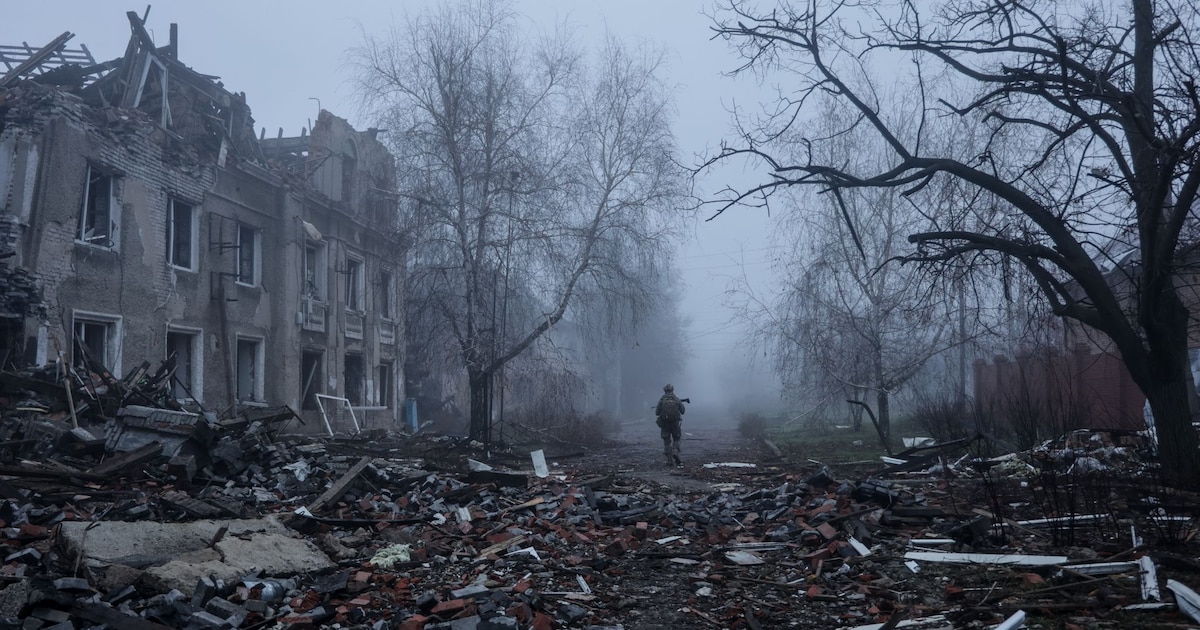 Ukraine-Soldaten fliehen aus Frontstadt - Russen erobern intakten Kommandoposten