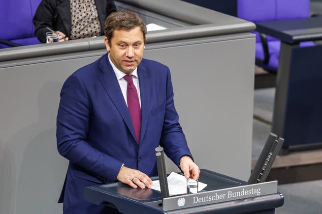 Der deutsche Vizekanzler Lars Klingbeil.