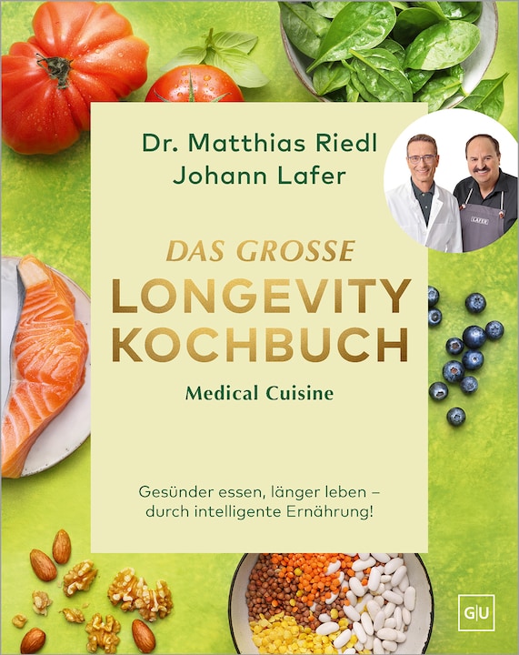 "Medical Cuisine - Das große Longevity Kochbuch" (GU, 32 €). 