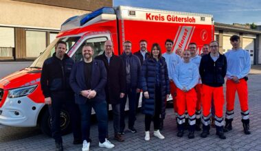 2027 neue Rettungswachen in Halle und Steinhagen