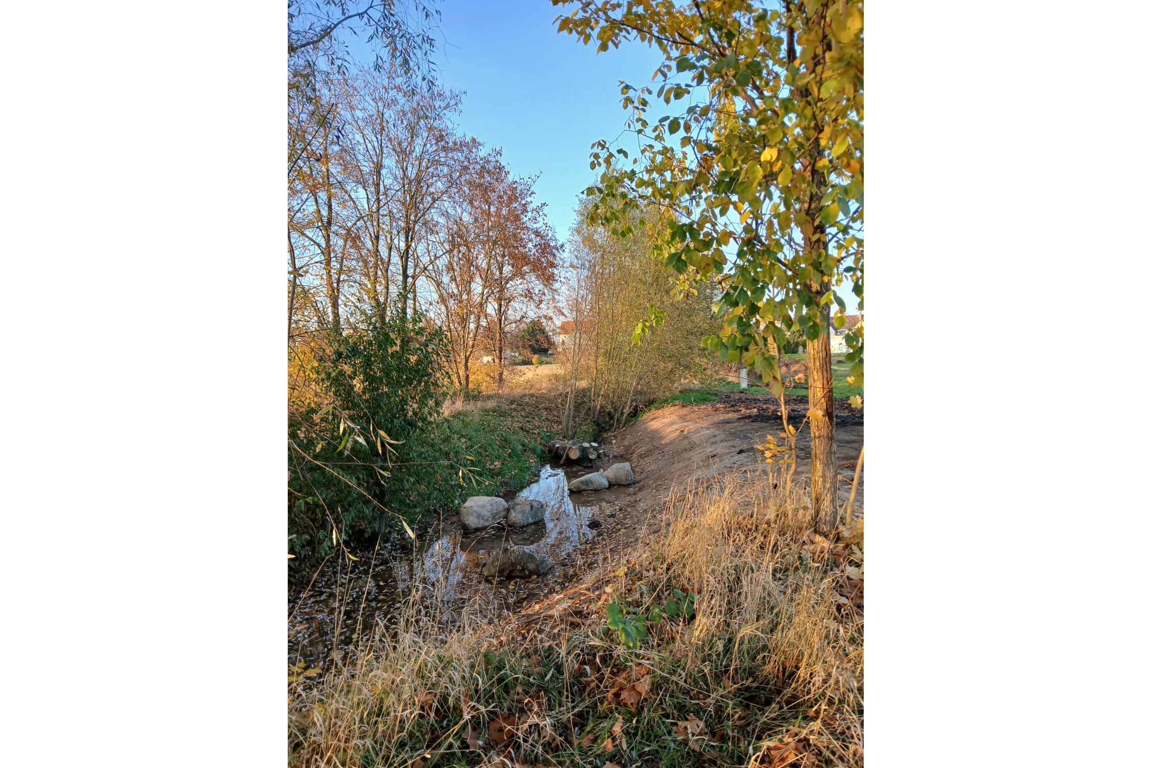 Der umgestaltete Heidegraben Leipzig-Lützschena. Foto: Stadt Leipzig