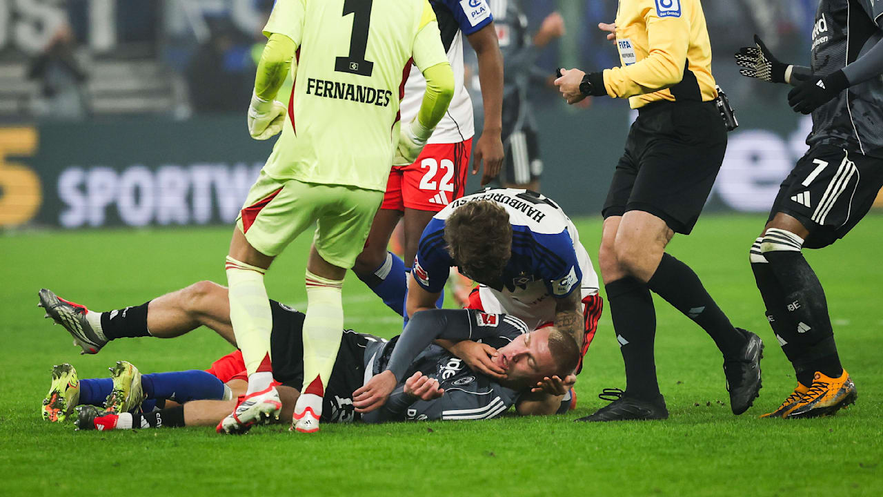 Hamburg – Eintracht: Horror-Crash! Frankfurt-Star geht k.o. | Sport