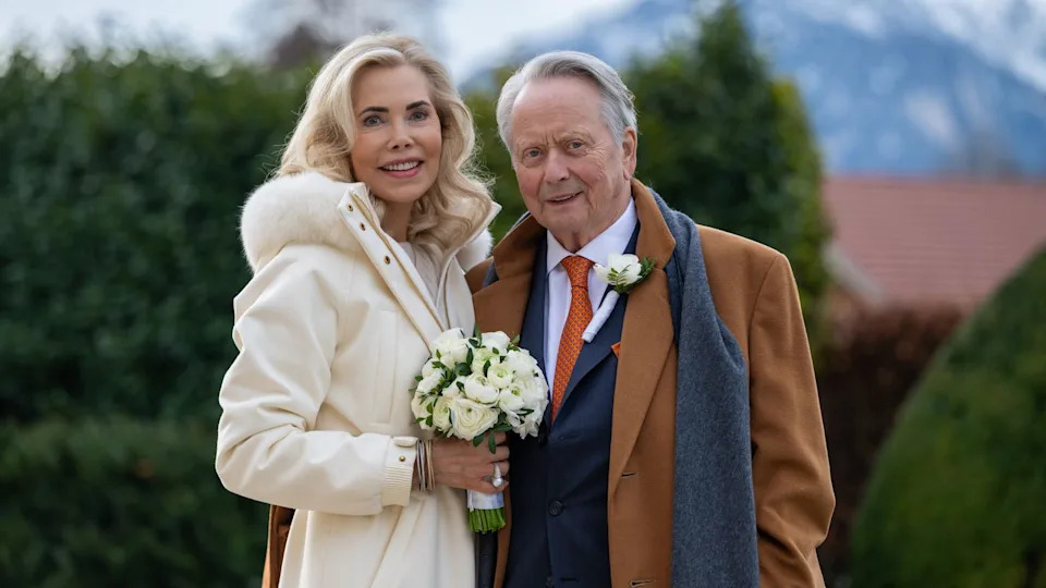 Gabriela zu Leiningen und Wolfgang Porsche haben geheiratet.