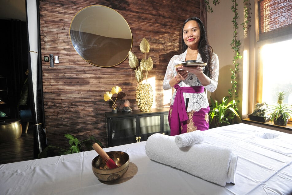 Nita hat in Chemnitz-Gablenz ihr eigenes Massagestudio eröffnet.