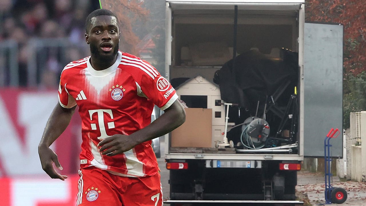 FC Bayern: Verrät dieses Umzugswagen-Foto etwas über die Zukunft von Dayot Upamecano? | Sport