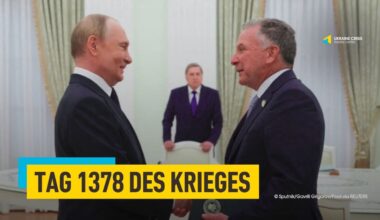 1378. Kriegstag: Kyjiw berichtet USA von Front, Moskaus Plan mit Friedensplan, Lage in Region Donezk