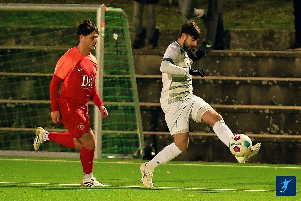Marco Waldraff traf doppelt für den FV Biebrich beim Auswärtssieg in Marburg.