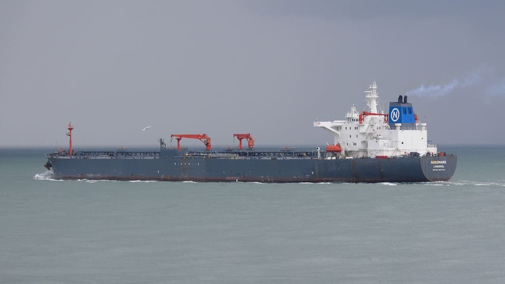 Verdächtig ähnlich: Als „Nordmark“ steuerte der Tanker im Oktober 2012 Rotterdam an