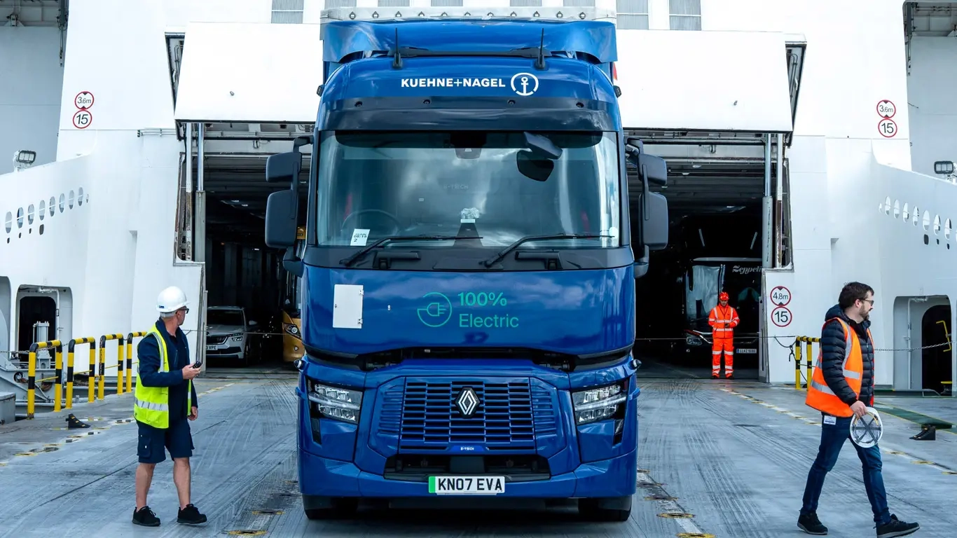 Renault Trucks: elektrischer Logistikkorridor in Frankreich