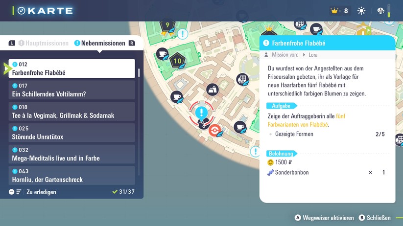 Pokémon-Legenden: Z-A Screenshot