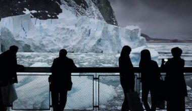 Antarktis im Panometer Leipzig / In vier Wochen eröffnet das neue Naturpanorama von ...