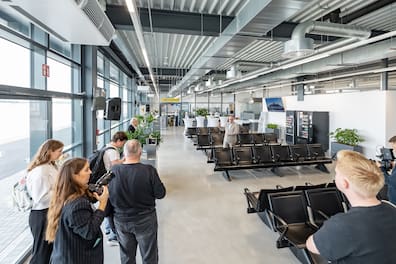 Das neue Terminal erhöht die Attraktivität des Flughafens immens.