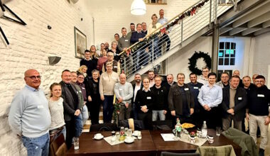 Alsdorfer Unternehmensnetzwerk feiert weihnachtlichen Jahresausklang
