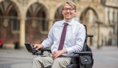 Bildbeschreibung: Bremens Landesbehindertenbeauftragter Arne Frankenstein.