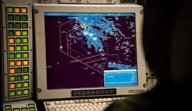 AWACS-Bildschirm