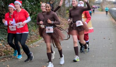 Mehr als 400 Läufer beim ersten Rossmann-Nikolauslauf