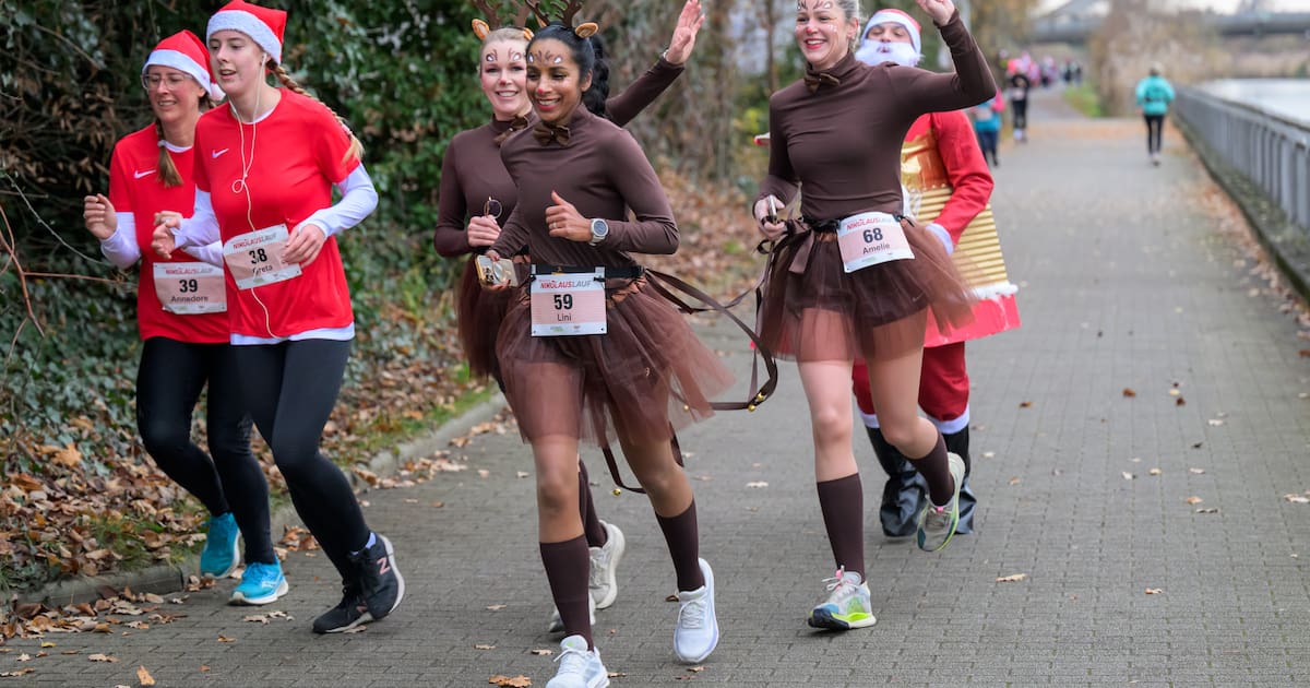 Mehr als 400 Läufer beim ersten Rossmann-Nikolauslauf