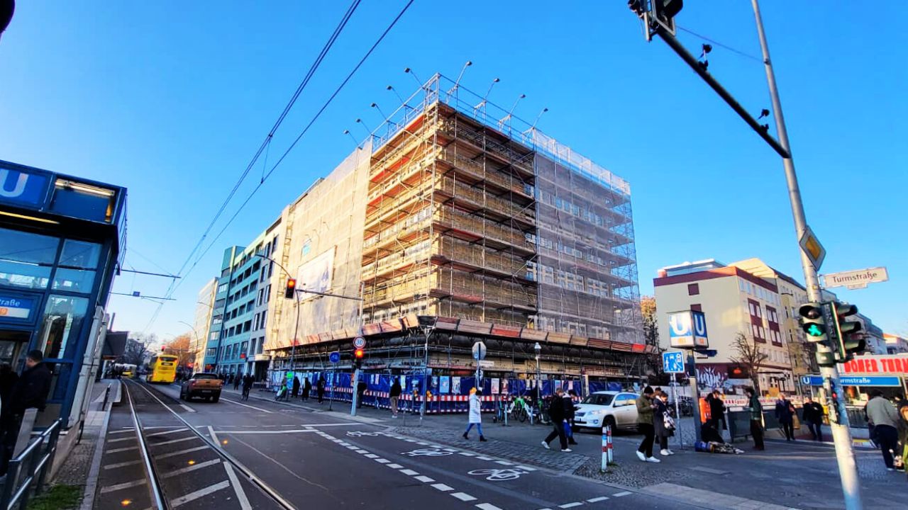 Bestandsgebäude an der Turmstraße 31