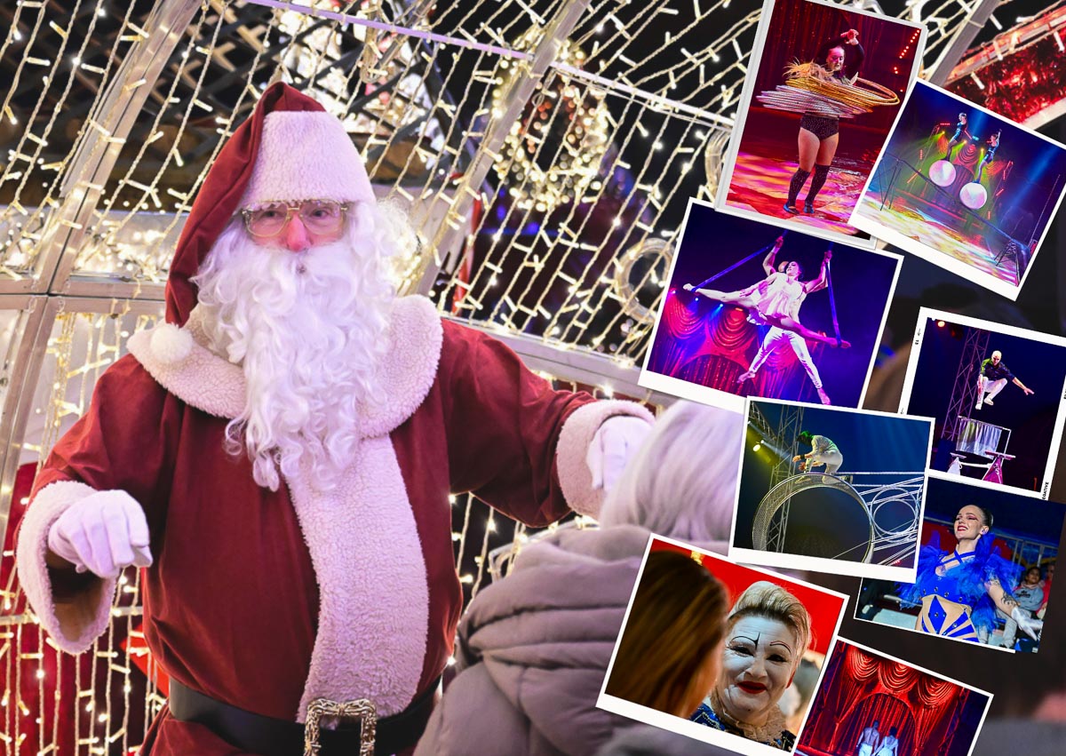 Todesrad und Splitting Globe: Weihnachten in der Manege