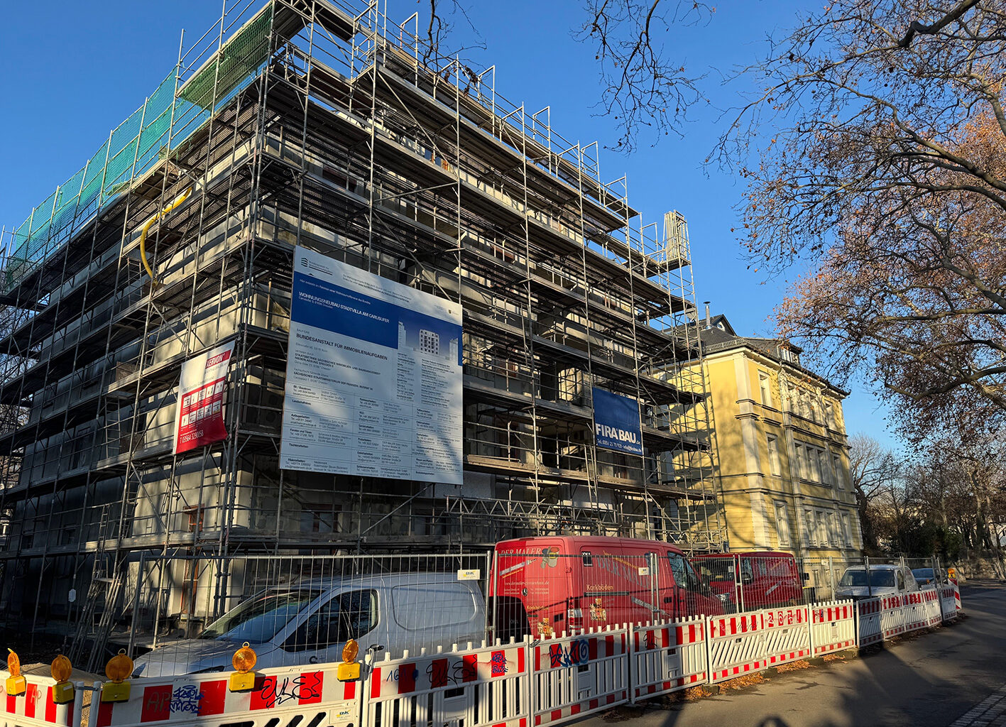 Baustellenfest in Dresden - Konii